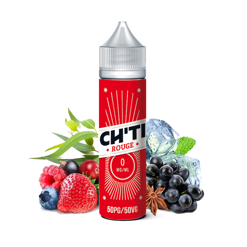 Ch'ti Liquid Rouge 40 ml 0mg