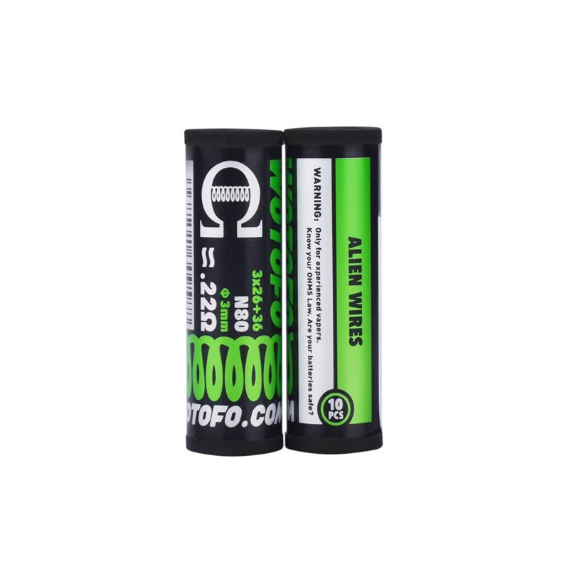 Alien Coils Ni80 Wotofo 3x26G