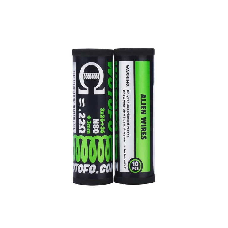 Alien Coils Ni80 Wotofo 3x26G