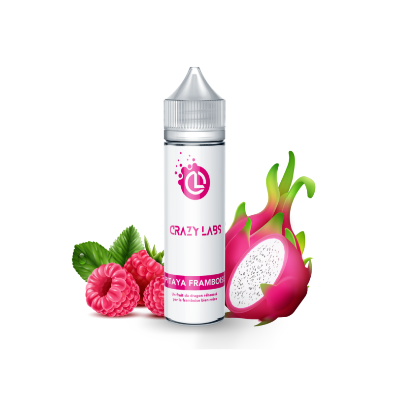 Pitaya Framboise - Crazy Labs - 50ml 0mg