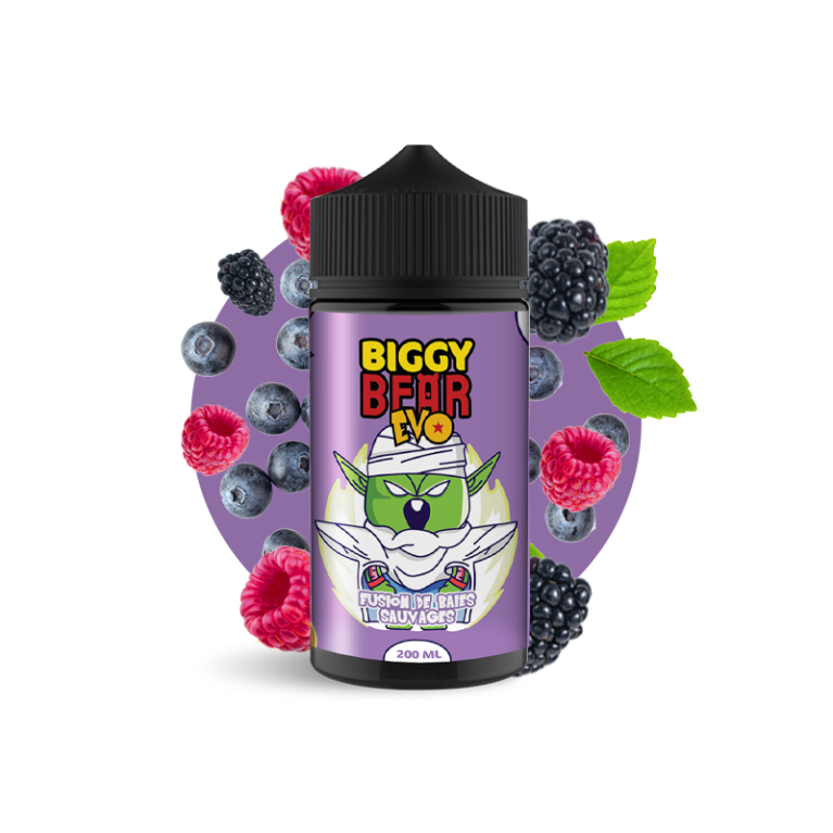 Fusion de baies sauvages 200ml - Biggy Bear EVO ot.
