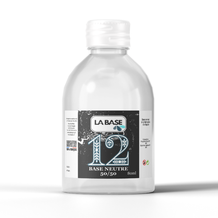 Flacon DIY "La Base" N°12