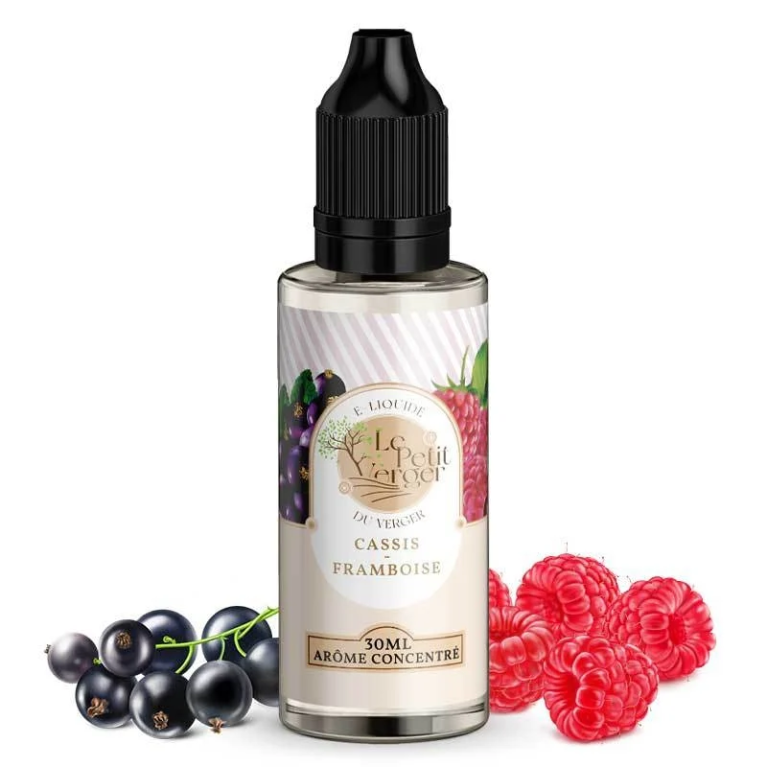 Concentré Cassis Framboise Petit verger 30ml