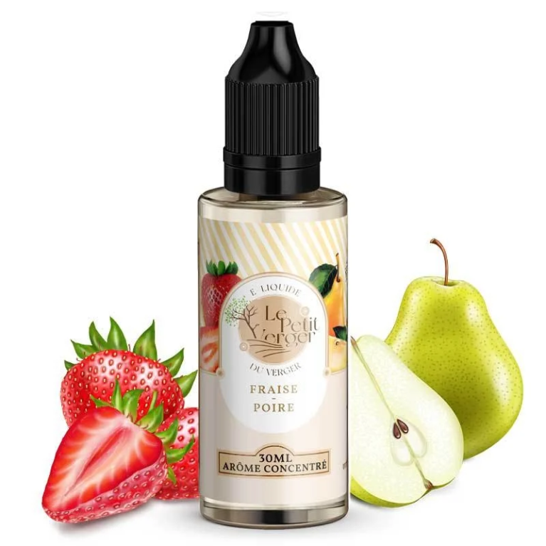 Concentré Fraise Poire Petit verger 30ml