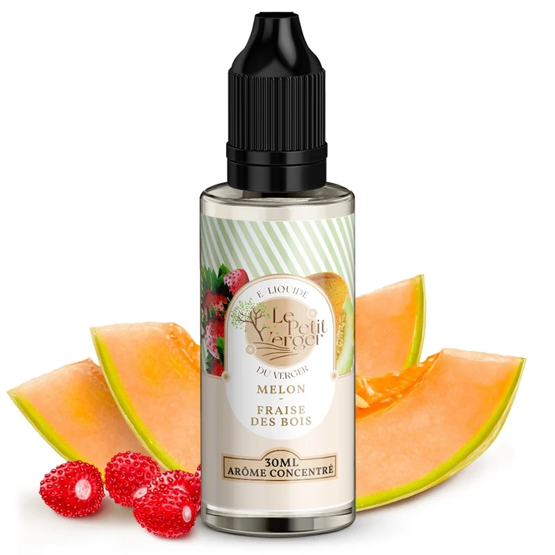 Concentré Melon Fraise Des Bois Petit verger 30ml