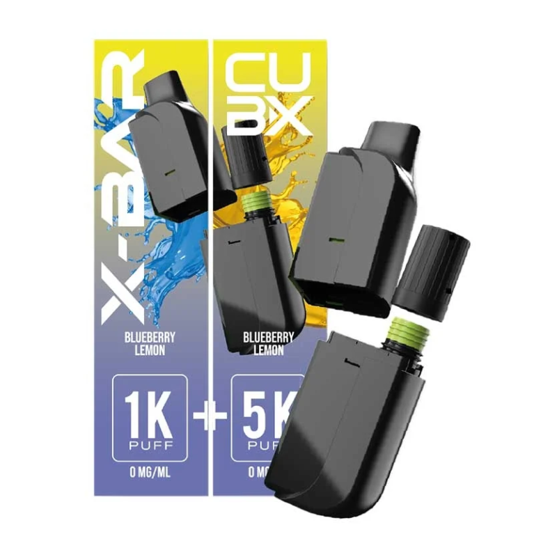 Cartouche pré-remplie CUBX Go X-Bar Blueberry lemon