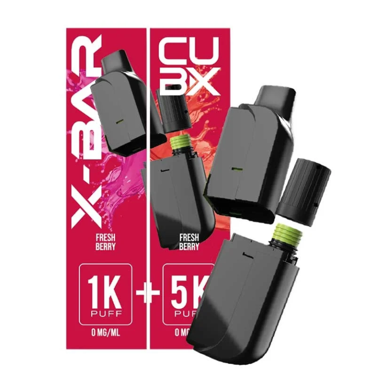 Cartouche pré-remplie CUBX Go X-Bar Fresh Berry