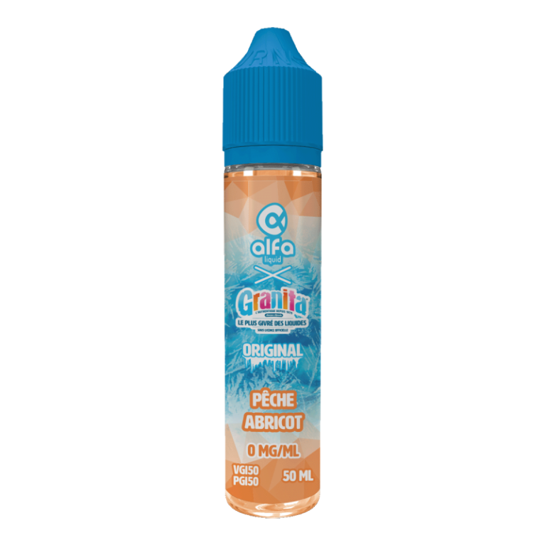 Pêche Abricot Granita 50ml 0mg ot.
