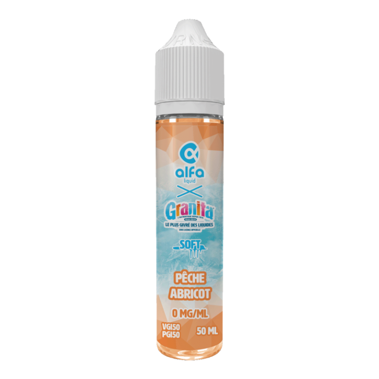 Pêche Abricot granita Soft 50ml 0mg ot.