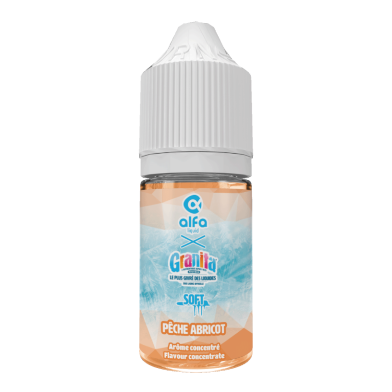 Concentré Pêche Abricot Granita Soft  30ml ot.