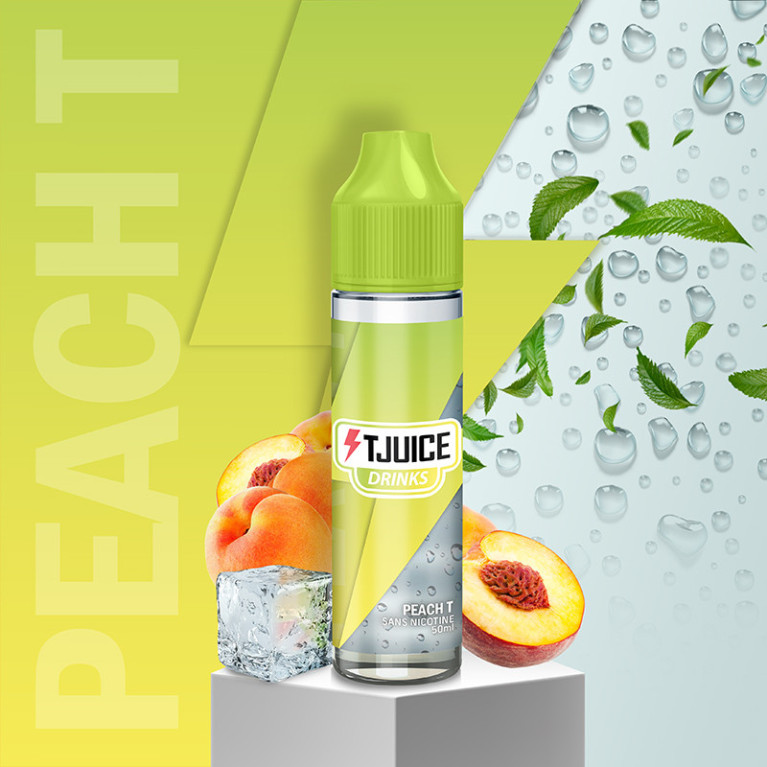 Peach T - T Juice Drinks - 50ml