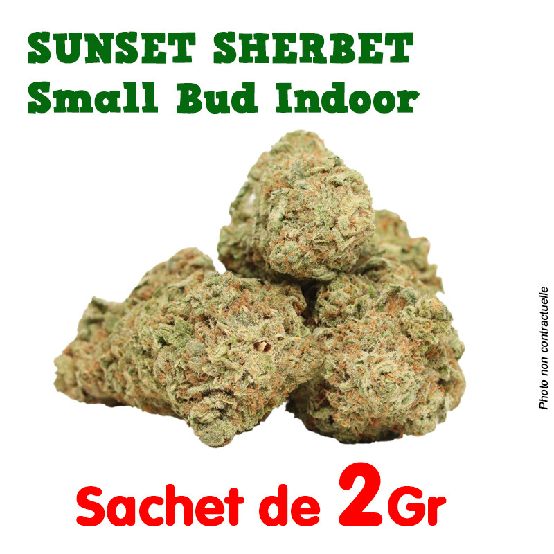 Fleur de CBD - Sunset Sherbet - Small Bud Indoor ar.