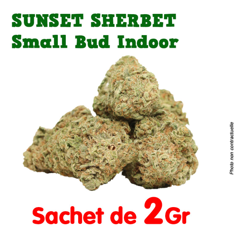Fleur de CBD - Sunset Sherbet - Small Bud Indoor ar.