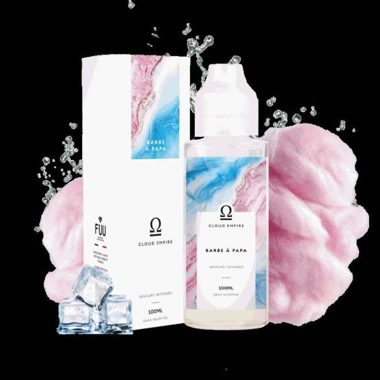Barbe a papa- CLOUD EMPIRE - FUU 100ML - 0MG