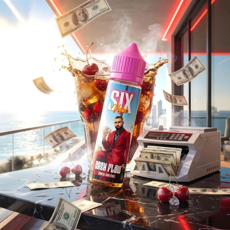 Cash Flow - Six Vape - 50ml -0mg